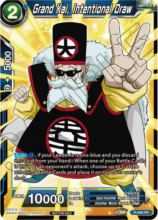 Grand Kai, Intentional Law (Zenkai Series Tournament Pack Vol.1) P-409 Promo