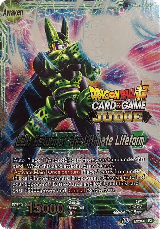 Cell // Cell, Return of the Ultimate Lifeform (Judge Pack Vol.12) EX20-01 Promo