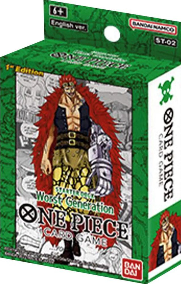 One Piece Card Game: Super Pre-Release Starter Deck 2: Worst Generation