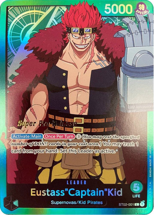 Eustass"Captain"Kid (001) ST02-001 L Foil