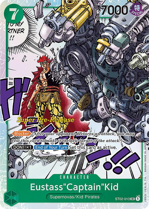 Eustass"Captain"Kid (013) ST02-013 SR Foil