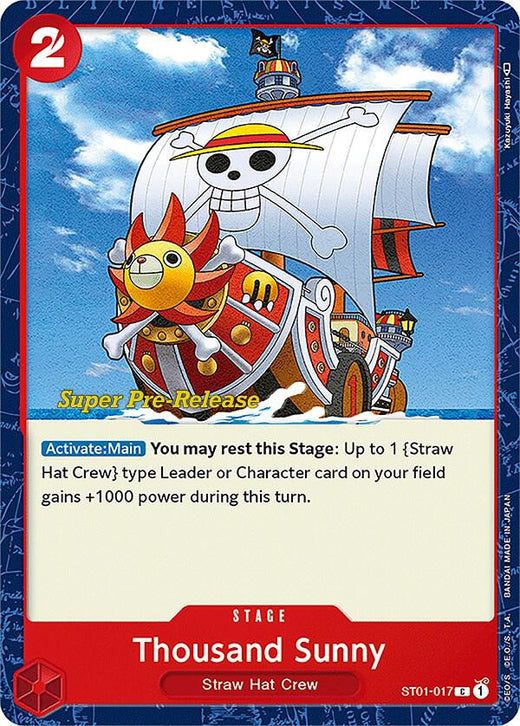 Thousand Sunny ST01-017 C
