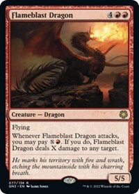 Flameblast Dragon 77 R