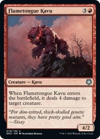 Flametongue Kavu 78 U