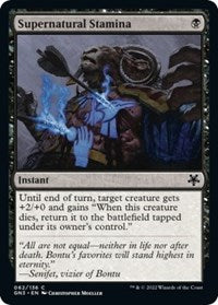 Supernatural Stamina 62 C
