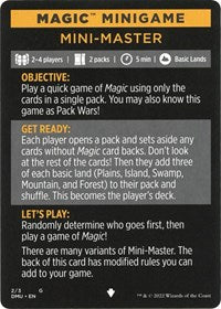 Magic Minigame: Mini-Master 2 S