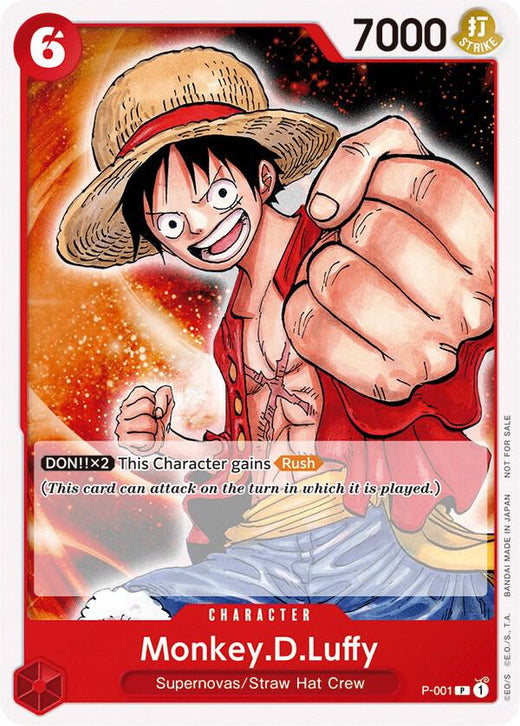 Monkey.D.Luffy (Promotion Pack 2022) P-001 PR