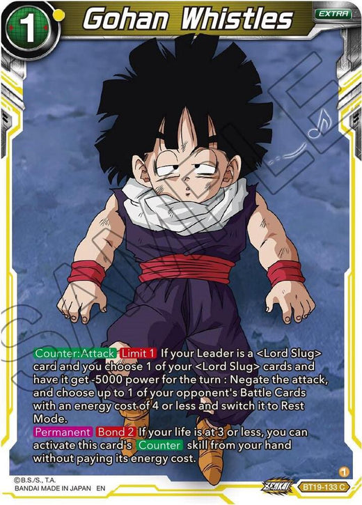 Gohan Whistles BT19-133 Common