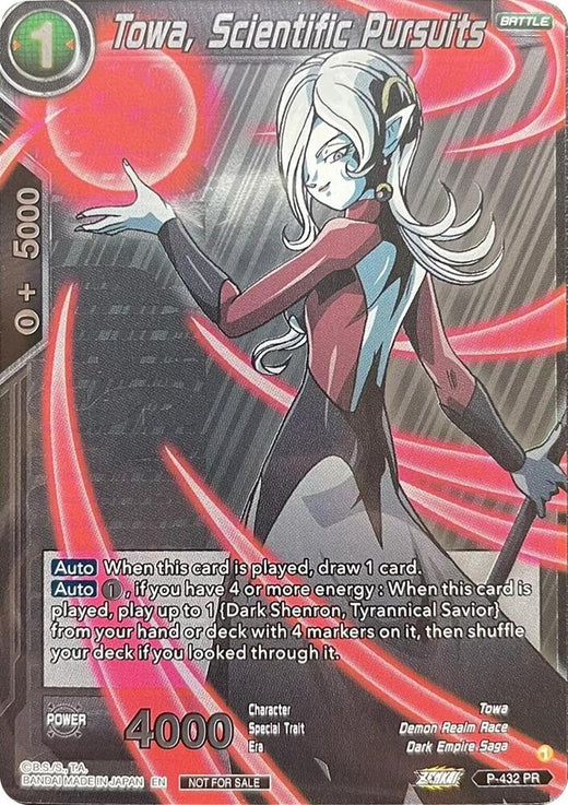 Towa, Scientific Pursuits (Championship Pack 2022 Vol.3) P-432 Promo