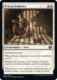 Prison Sentence 21 C