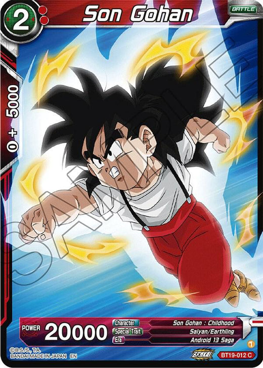 Son Gohan BT19-012 Common