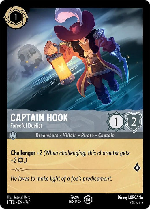 Captain Hook - Forceful Duelist 7 Promo Holofoil