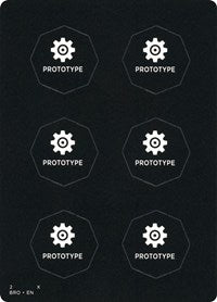 Punch Card Token 1 T