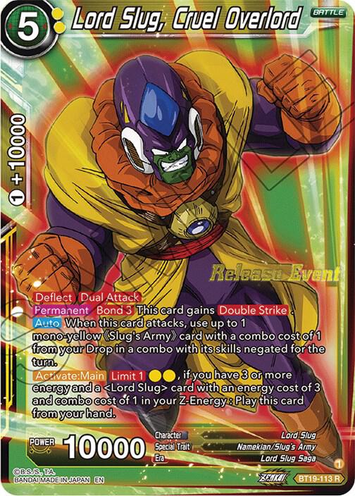 Lord Slug, Cruel Overlord (Fighter's Ambition Holiday Pack) BT19-113 Promo