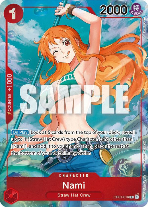 Nami (Parallel) OP01-016 R Foil