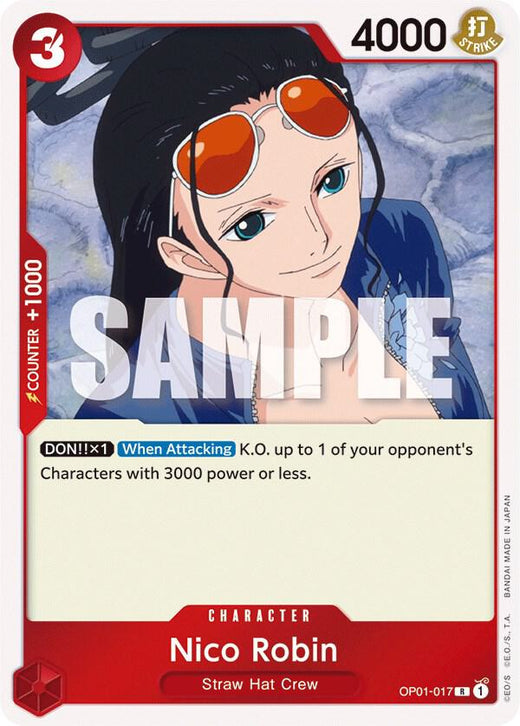 Nico Robin OP01-017 R Foil