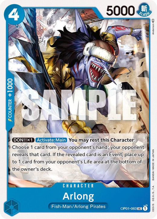 Arlong OP01-063 UC
