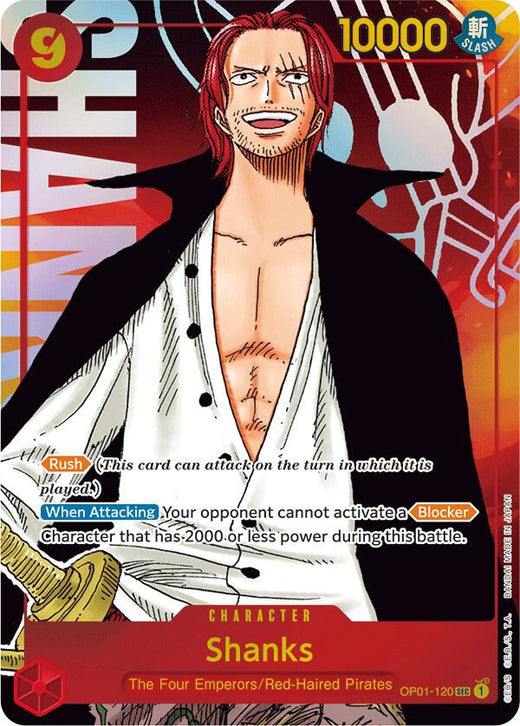 Shanks (Parallel) OP01-120 SEC Foil