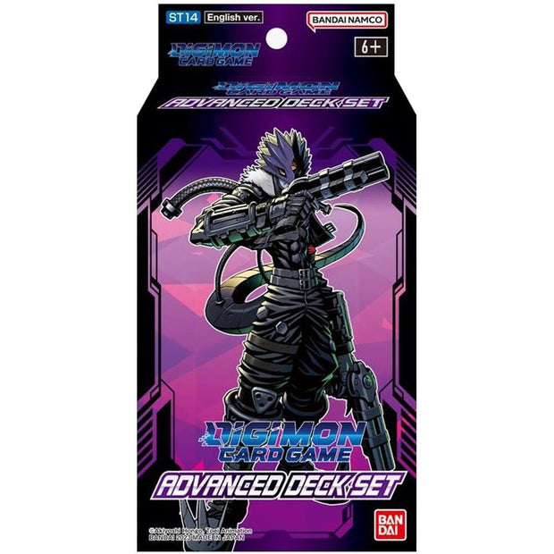 Digimon Card Game: Starter Deck 14: Beelzemon Advanced Deck Set