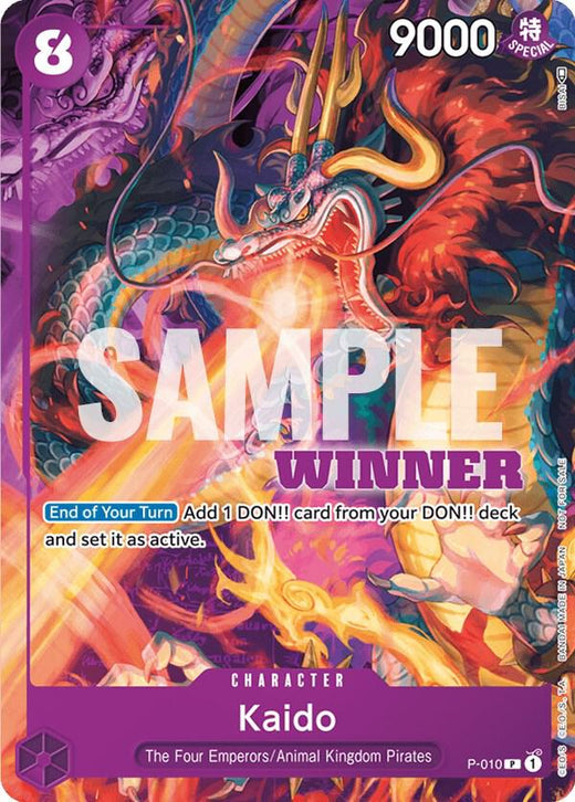 Kaido - P-010 (Winner Pack Vol. 1) P-010 PR