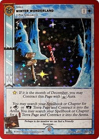 Winter Wonderland (First Edition) | Holiday Promos | Gold | Holo | #16/19