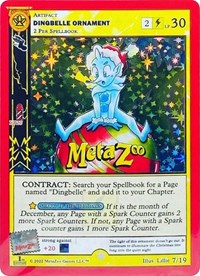 Dingbelle Ornament (First Edition) | Holiday Promos | Gold | Holo | #7/19