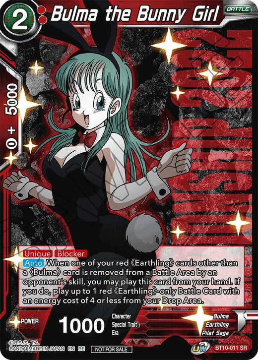 Bulma the Bunny Girl (Championship 2022 Celebration Pack) BT10-011 Promo Foil