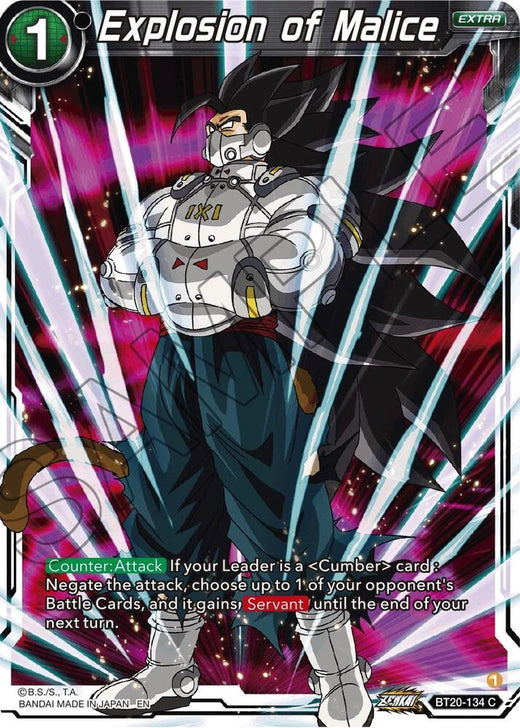 Explosion of Malice BT20-134 Common