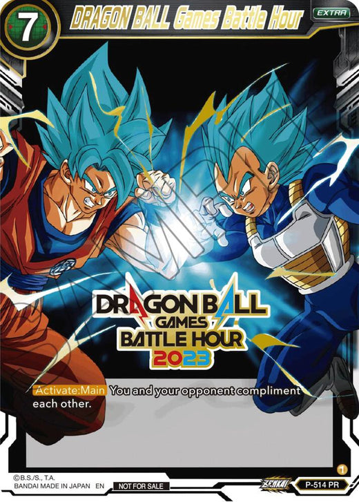 DRAGON BALL Games Battle Hour (Dragon Ball Games Battle Hour 2023 Promo Card Set) P-514 Promo Foil