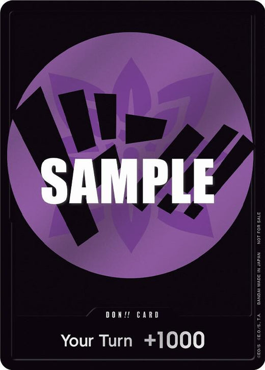 DON!! Card (Purple) PR Foil