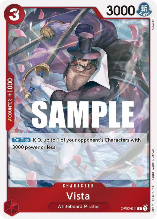 Vista OP02-011 R Foil
