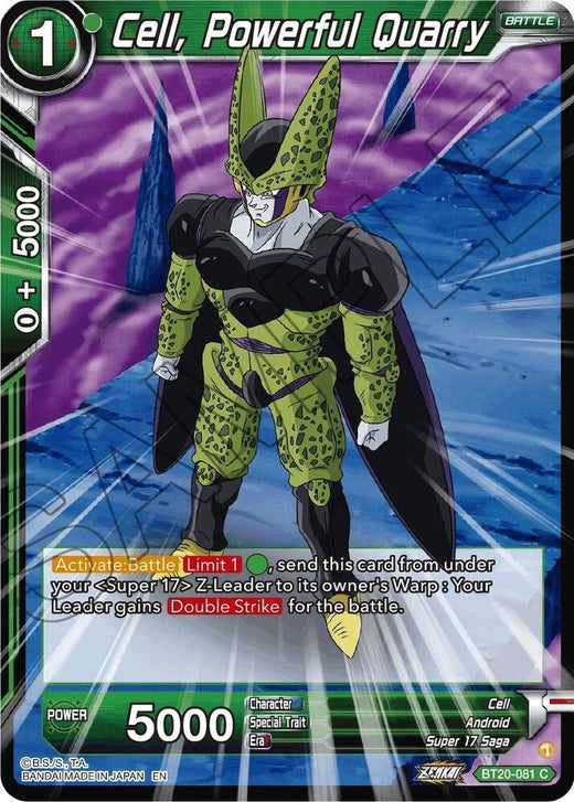 Cell, Powerful Quarry BT20-081 Common