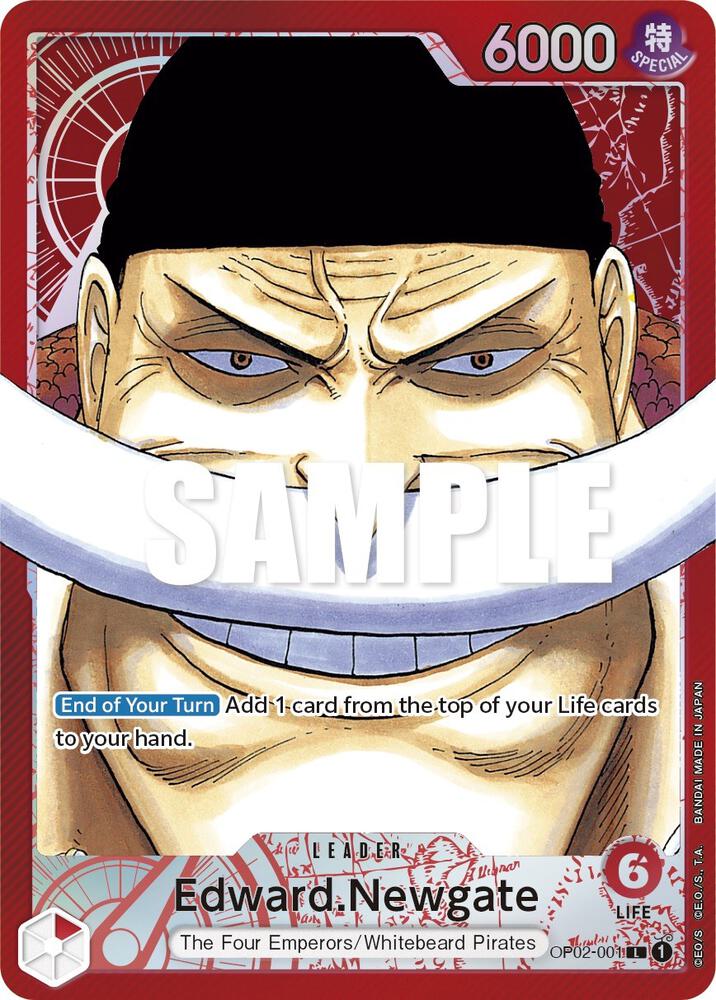 Juego de Cartas One Piece: Singles de Paramount War 1/2