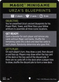 Magic Minigame: Urza's Blueprints 2 S