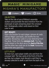 Magic Minigame: Mishra's Manufactory 1 S