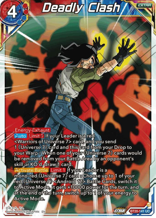 Deadly Clash BT20-141 Uncommon