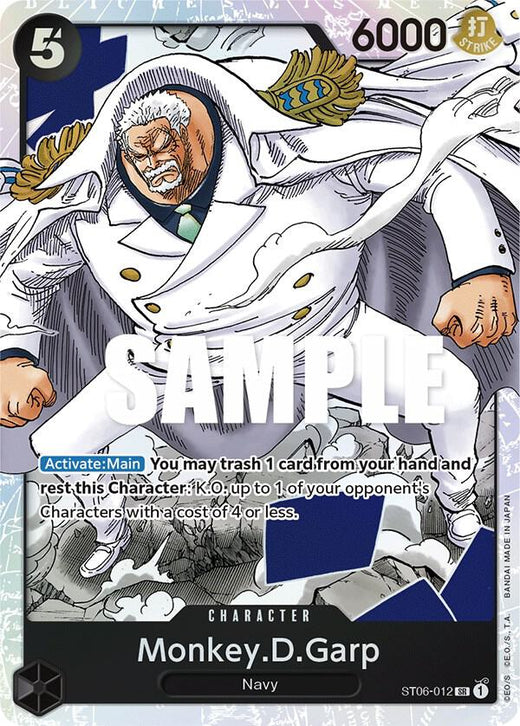 Monkey.D.Garp ST06-012 SR Foil