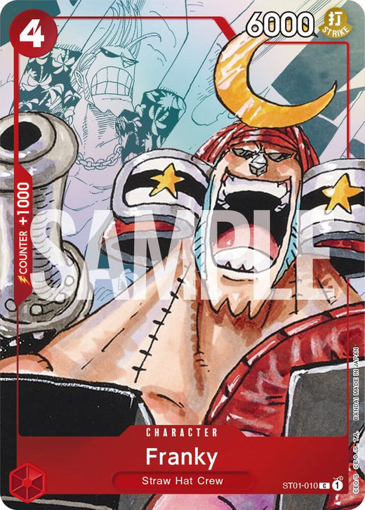 Franky - ST01-010 (Alternate Art) ST01-010 PR Foil