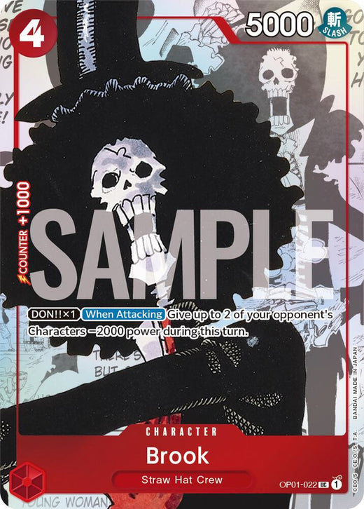Brook - OP01-022 (Alternate Art) OP01-022 PR Foil