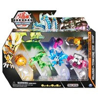 Bakugan Battle Strike Pack - Aquos Platinum Nillious Darkus Titan King