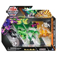 Bakugan Battle Strike Pack - Ventus Platinum Blitz Fox Aurelus Stingzer