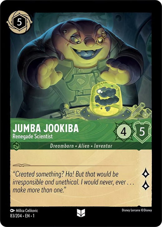 Jumba Jookiba - Renegade Scientist 83/204 Uncommon