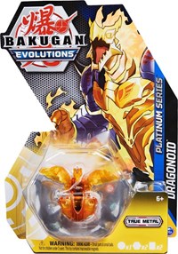 Platinum Series Bakugan Single Pack - Aurelus Platinum Dragonoid