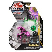 Bakugan Platinum Power Up Pack - Darkus Platinum Power Up Blitz Fox