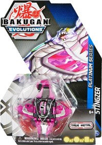 Platinum Series Bakugan Single Pack - Darkus Platinum Stingzer