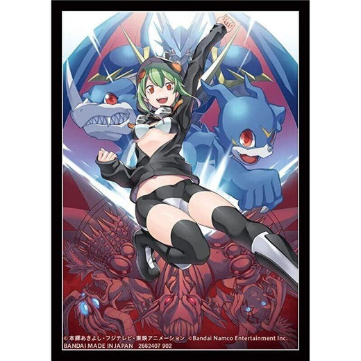 Digimon Card Game Official Sleeves - Rina Shinomiya (60-Pack)