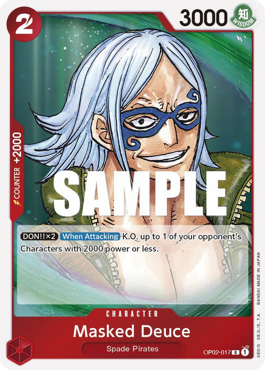 Masked Deuce OP02-017 R Foil