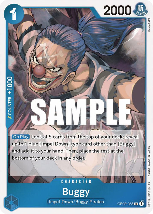 Buggy OP02-058 R Foil