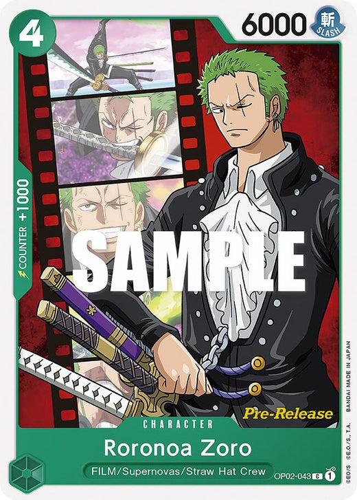 Roronoa Zoro OP02-043 C