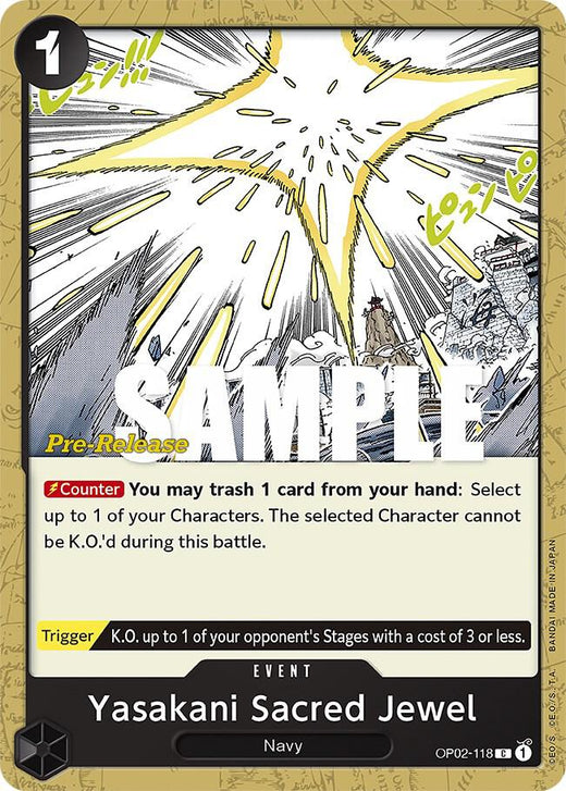 Yasakani Sacred Jewel OP02-118 C